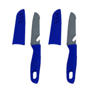 Knife With Protective Cover – 2 Pieces