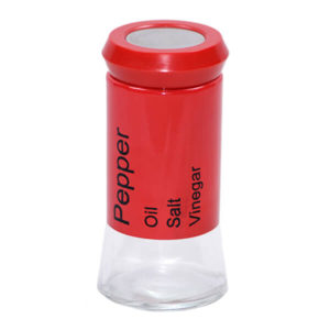 Red & Black Salt & Pepper Pot