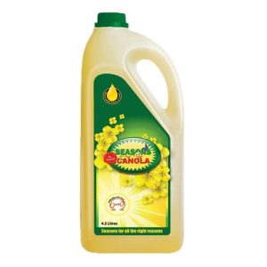 Seasons Canola Oil Bottle (4.5Ltr)
